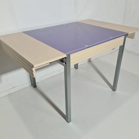 MESA DE COCINA EXT (CHANEL) 80X80X75 COLOR:LILA