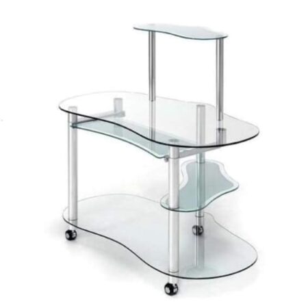 MESA ORDENADOR (MOD:NET) 120X60 CRISTAL *SALDOS*