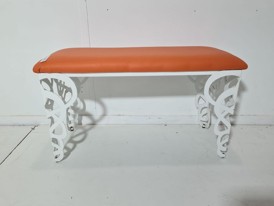 BANQUETA (90X35) (FORJA BLANCO)