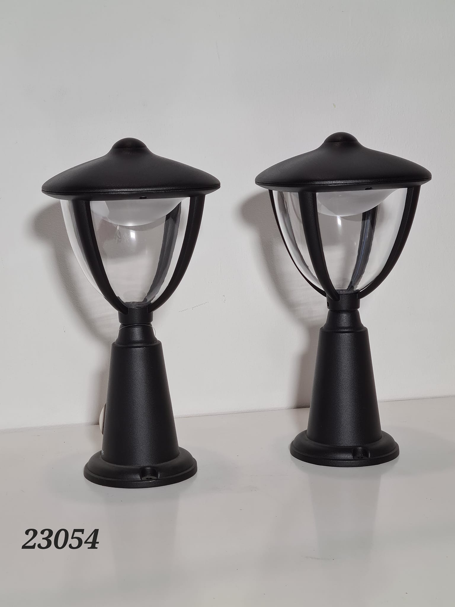 X2 FAROL DE JARDIN (NEGRO) (SUELO)