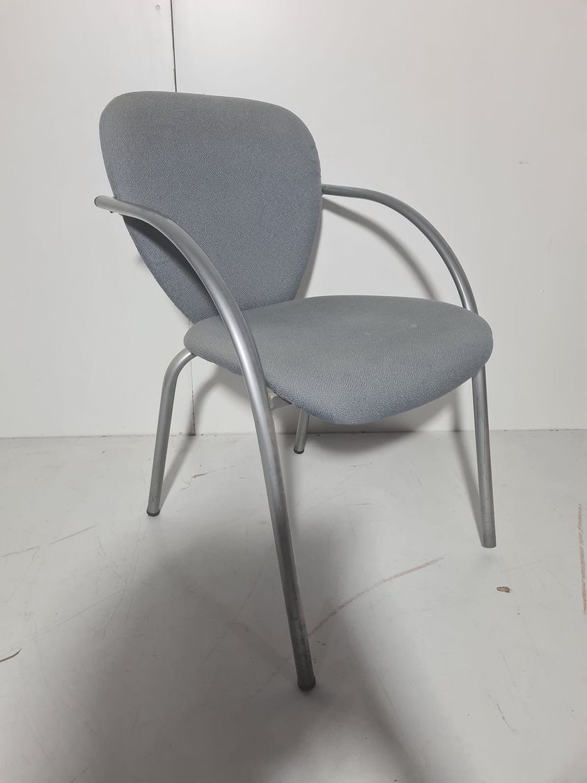 SILLA OFICINA GRIS (FIJA)