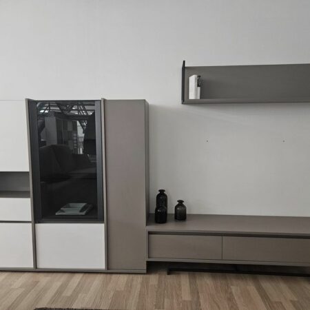 MODULAR SALON (310CM ) (TOPO-BLANCO) MOD:XNOU*NUEVO EXP*