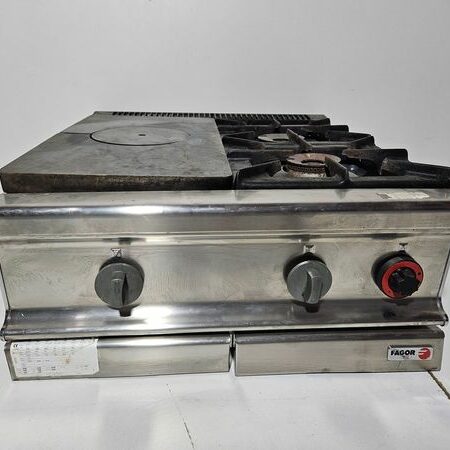 COCINA / HORNILLA INDUSTRIAL + PLANCHA M:FAGOR MOD: CG-730-D (HOSTELERIA)