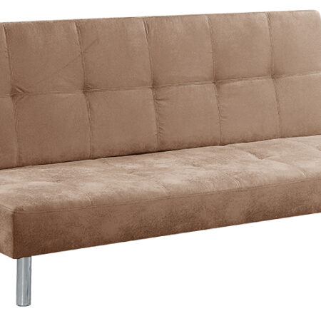 SOFA CAMA CLIC-CLAC MOD:BEISBOL (PIEDRA) (CAMA 113X187X38)*NUEVO*