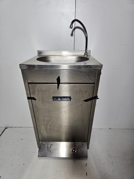 LAVAMANOS DE PIE (50X45X80) (ACERO INOX) (HOSTELERIA)