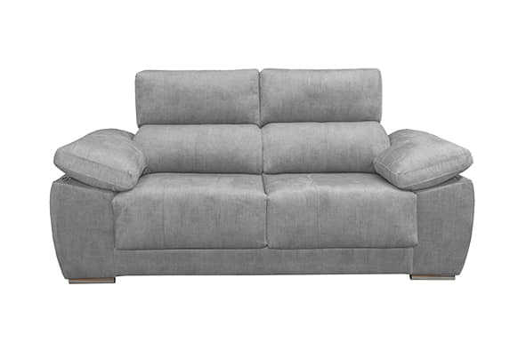 SOFA 3PLAZAS MOD:MONTBLANC (COLOR:EDI PLATA) *NUEVO*