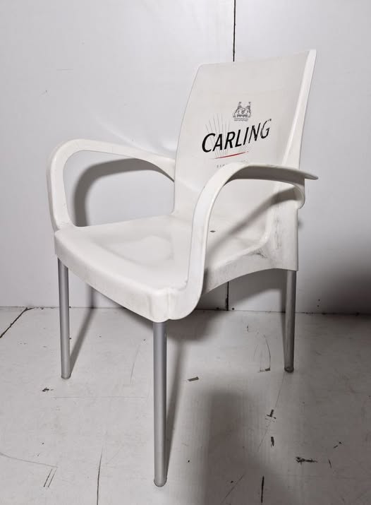 SILLA TERRAZA (CARLING BLANCA) (HOSTELERIA) (MOBILIARIO DE BAR)