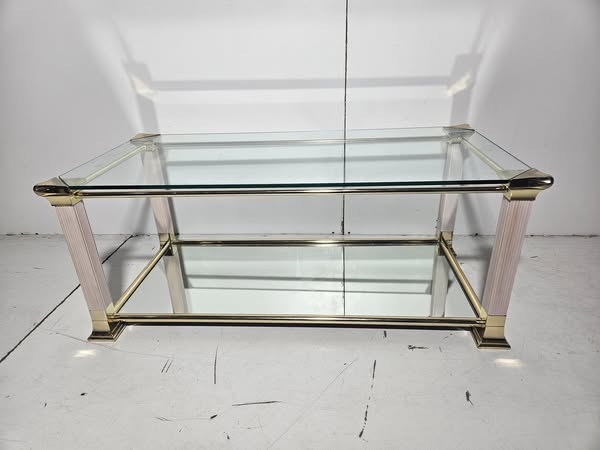 MESA CENTRO (99X49) (40CM ALTO) (CLASICA DE CRISTAL)