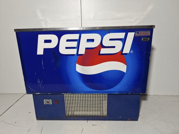 BOTELLERO FRIGORIFICO 2P (PEPSI) MOD:COB200BE (INOX) (HOSTELERIA)