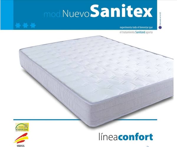 COLCHON 150X190  MOD:SANITEX (23CM) **NUEVO**