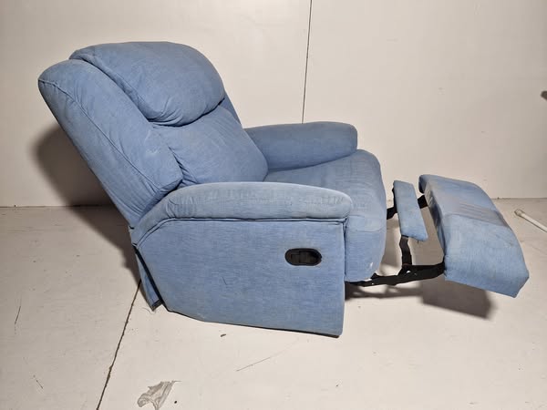 SILLON RELAX (TAPIZADO AZUL)