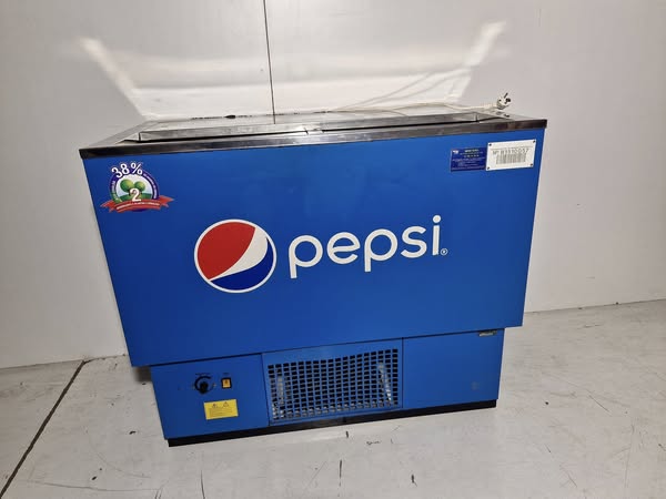 BOTELLERO FRIGORIFICO 2C INOX (PESPI AZUL) (MOBILIARIO DE BAR)(HOSTELERIA)