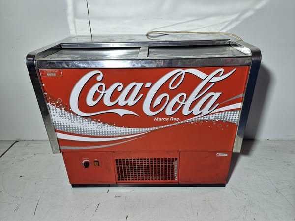 BOTELLERO FRIGORIFICO 2C INOX (COCACOLA) (MOBILIARIO DE BAR)(HOSTELERIA)