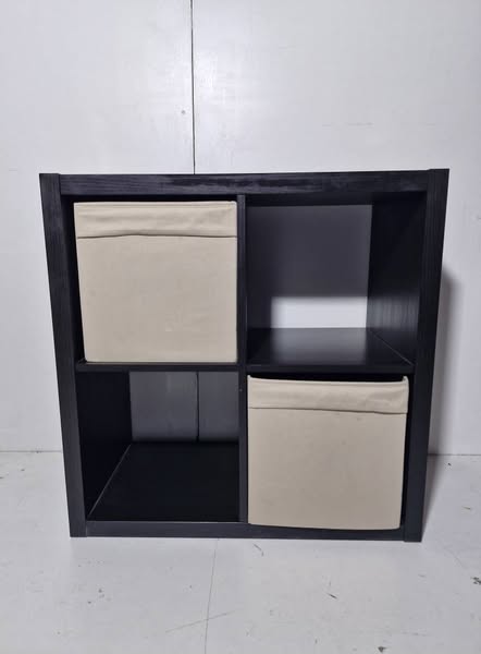 MUEBLE 4 CUBOS (76X39X77) (WENGUE / IKEA)