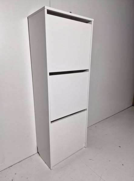MUEBLE ZAPATERO 3P (50X28X35) (BLANCO / IKEA)