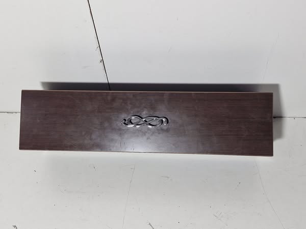 MUEBLE RECIBIDOR SUSPENDIDO 1C (75X22X19) (NOGAL OSC)
