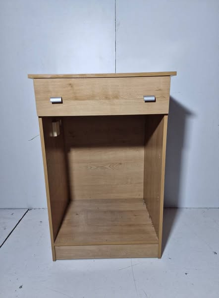MOSTRADOR / MODULO TPV 1C (67X56X107) (MELAMINA CEREZO)