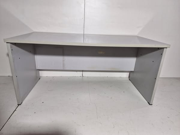 MESA OFICINA (160X80) (76CM ALTO) (GRIS)