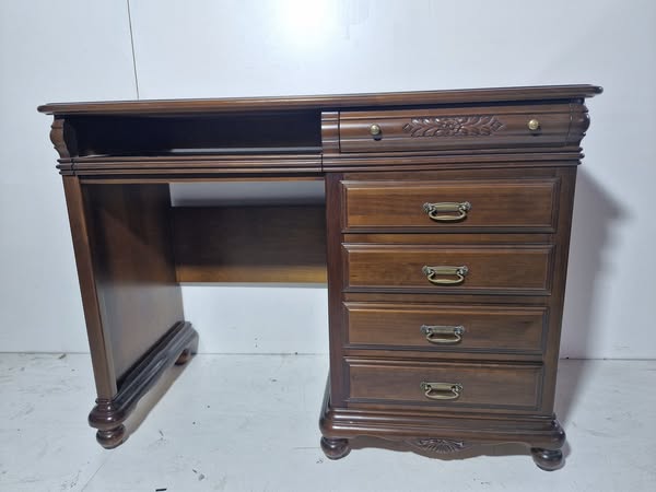 MESA ESTUDIO 5C (113X52X82) (NOGAL OSCURO)