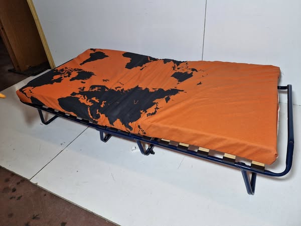 SOMIER-CAMA PLEGABLE 90X180 + COLCHON