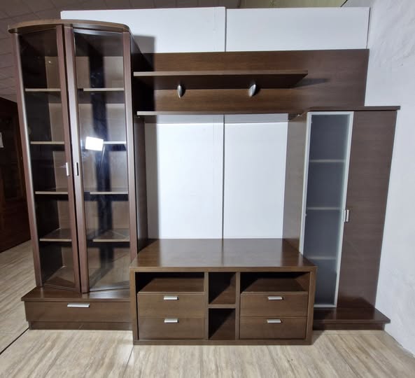 MODULAR DE SALON (260X50X210) (MELAMINA WENGUE)