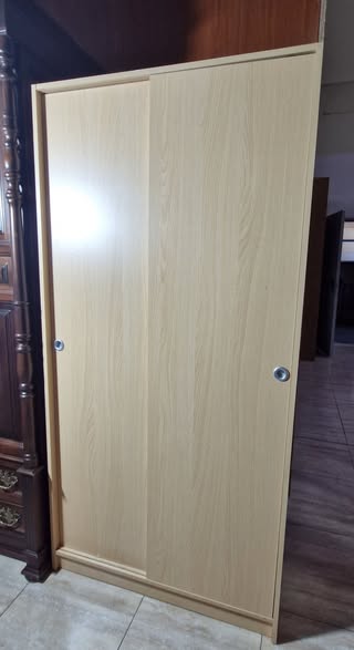 ARMARIO 2P CORREDERA (90X50X185) (HAYA)