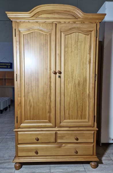 ARMARIO 2P 3C (115X55X202) (PROVENAL MIEL)