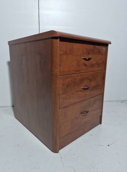 CAJONERA OFICINA 3C (47X54X59) (NOGAL)