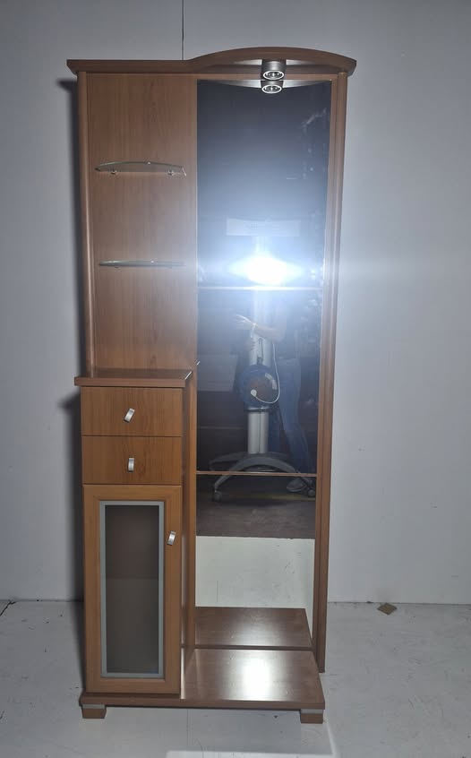 MUEBLE RECIBIDOR / ENTRADA / ENTRADITA (90X30X205) (CEREZO)