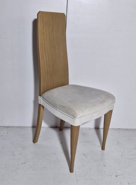 SILLA COMEDOR (ROBLE / ASIENTO TAPIZADO) (SOLO 1)