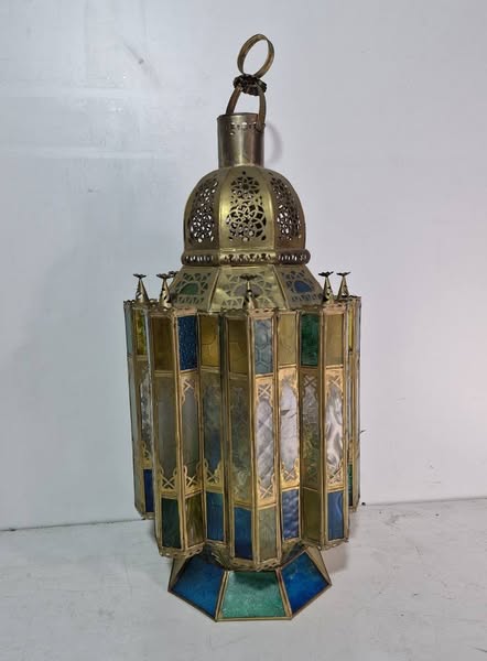 FAROL DECORATIVO (94CM ALTO) (ESTILO ARABE)