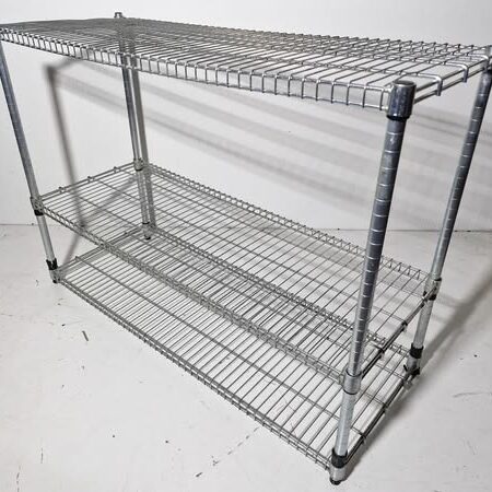 ESTANTERIA REJILLA 2B (121X45X87) (ACERO INOX)