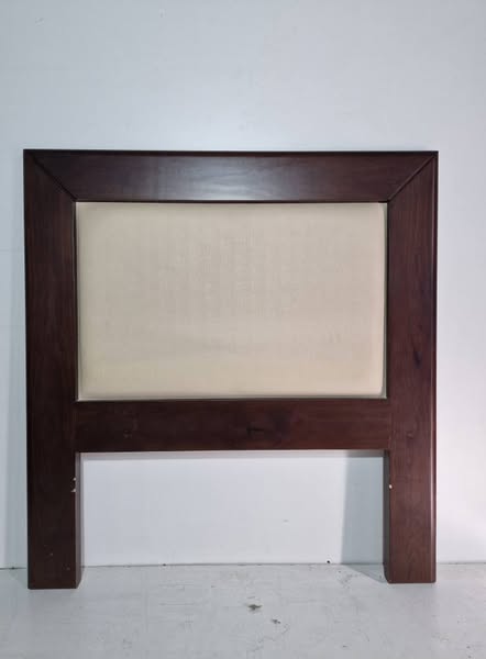 CABECERO 105CM + MESITA NOCHE 3C (55X40X58) (NOGAL OSC/ MIEL)