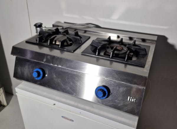 HORNILLA 2 FUEGOS M: HR (ACERO INOX) (HOSTELERIA) (MOBILIARIO DE BAR)