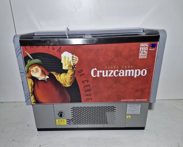 BOTELLERO FRIGORIFICO 2P MOD:BCG-100 (EFFICOLD)(CRUZ CAMPO) (HOSTELRIA) (MOBILIARIO BAR)