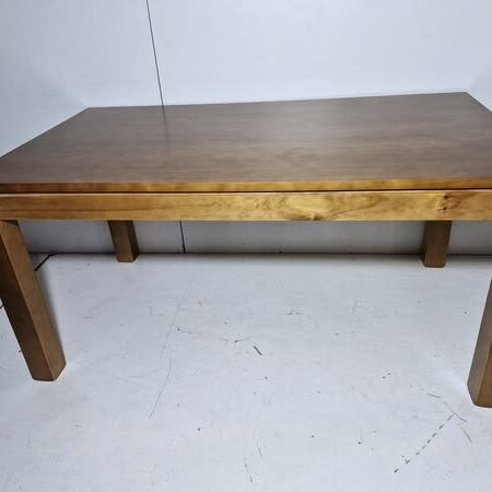 MESA COMEDOR (160X90) (EXT + 50CM) (78CM ALTO) (AVELLANA) *NUEVA SALDOS EXP*