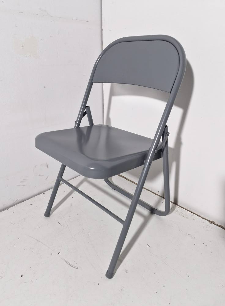 SILLA PLAGABLE (METALICA GRIS)