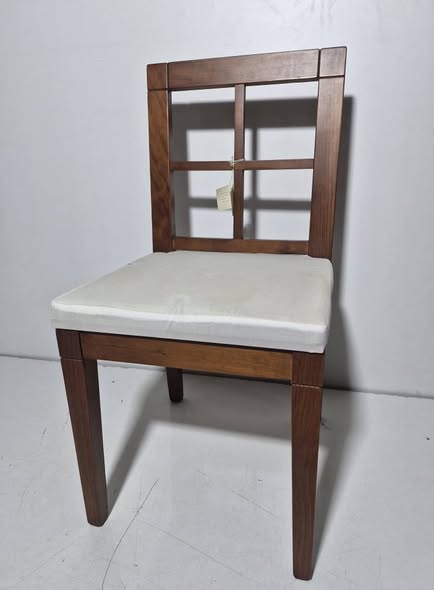 SILLA COMEDOR (MADERA / ASIENTO TAPIZADO) (SUELTAS – SOLO 1)