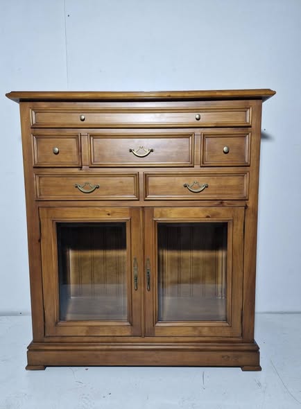 COMODA 4C 2P (112X50X128) (AVELLANA)