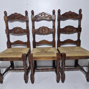 X3 SILLAS COMEDOR (ANEA) (RUSTICA/RONDEÑA)