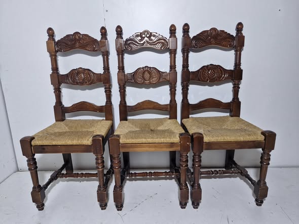 X3 SILLAS COMEDOR (ANEA) (RUSTICA/RONDEÑA)