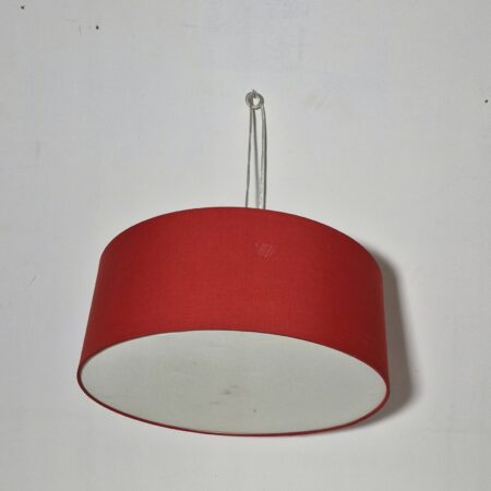 LAMPARA TECHO (PANTALLA ROJA)