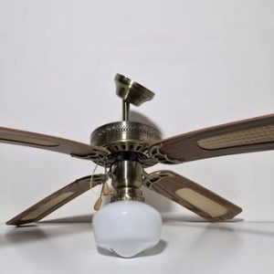 VENTILADOR DE TECHO + APLIQUE