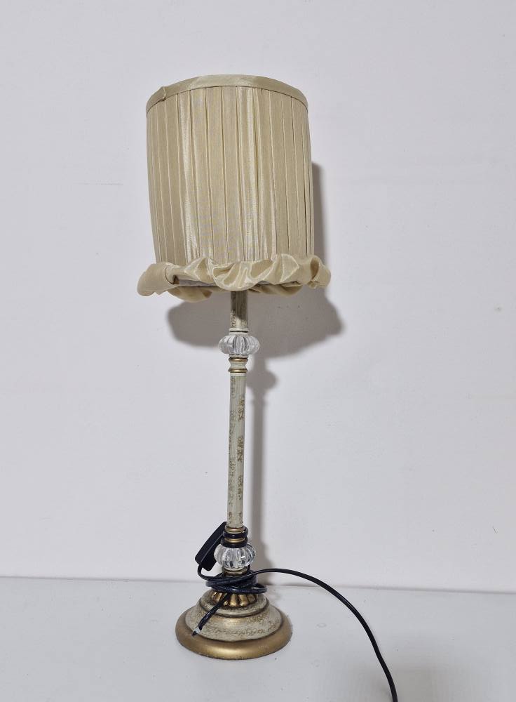 LAMPARA MESITA (65CM ALTO) (TULIPA BEIG)