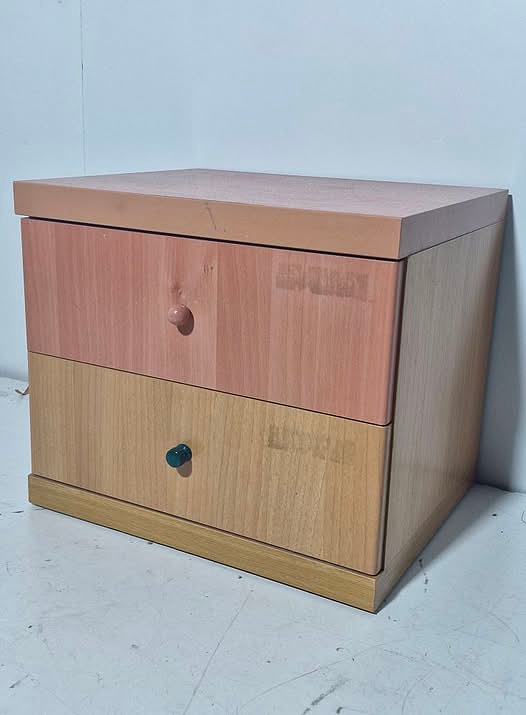 MESITA NOCHE 2C (50X41X43) (HAYA-ROSA)