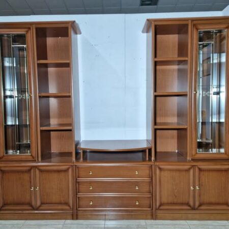 MODULAR DE SALON (275CM) (CLASICO / MELAMINA CEREZO)