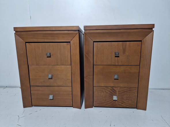 X2 MESITA NOCHE 3C (45X38X62) (AVELLANA OSC)