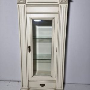 VITRINA 1P 1C (75X39X162) (COLOR BEIG)