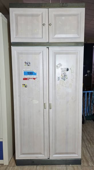 ARMARIO 2P + ALTILLO (104X54X233) (BEIG-VERDE)