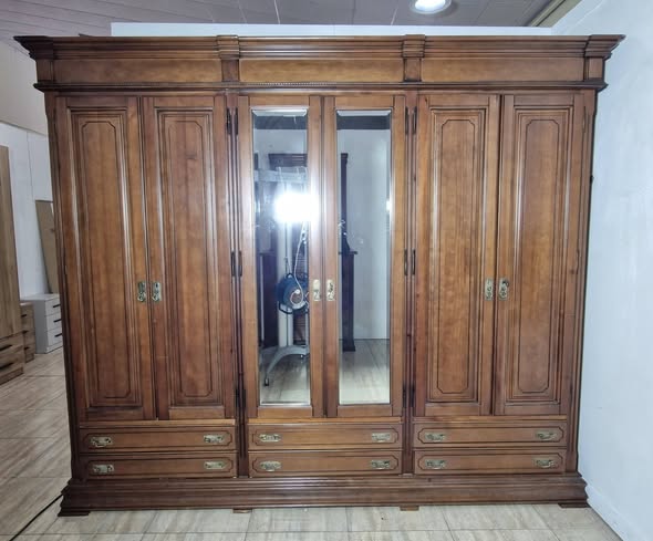 ARMARIO 6P 6C (250X60X220) (NOGAL)